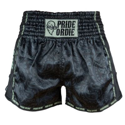 Pride Or Die Fearless Muay Thai Short Black