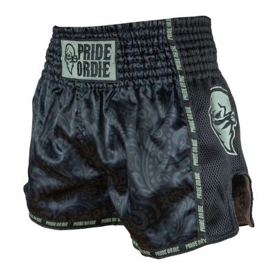 Pride Or Die Fearless Muay Thai Short Negro