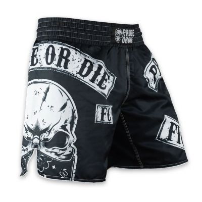 Pride Or Die Fight Club MMA Short Negro