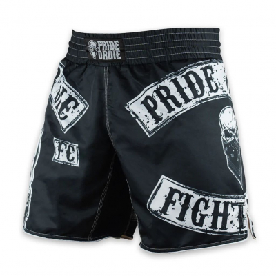 Pride Or Die Fight Club MMA Short Black