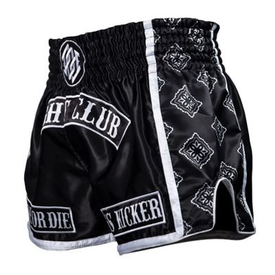 Pride Or Die Fight Club Muay Thai Short Preto