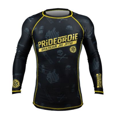 Pride Or Die Hang Loose Black Long Sleeves Nero