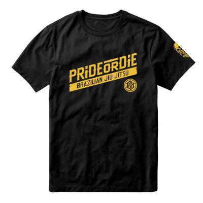 Pride Or Die Hang Loose T-shirt Svart-Gul