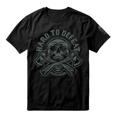 Pride Or Die Hard To Defeat T-shirt Black
