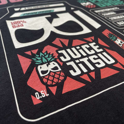 Pride Or Die Juice Jitsu T-shirt Nero-Rosso