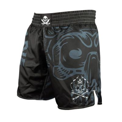 Pride Or Die Pirate V2 Fight Short Preto-Cinza