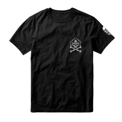 Pride Or Die Pirate V.2 T-shirt Nero