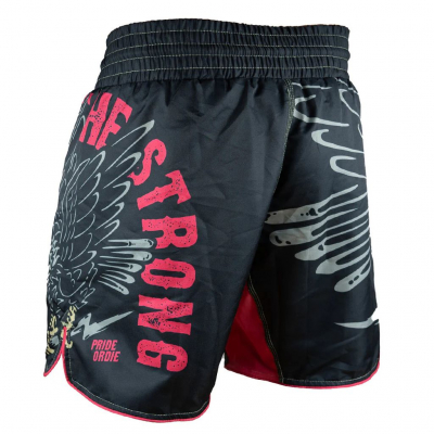 Pride Or Die Prey On The Strong MMA Short Black