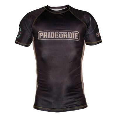 Pride Or Die Rashguard Only The Strong Black