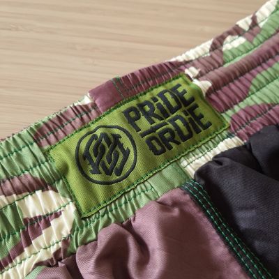 Pride Or Die Reckless Jungle Fight Short Negro-Camo