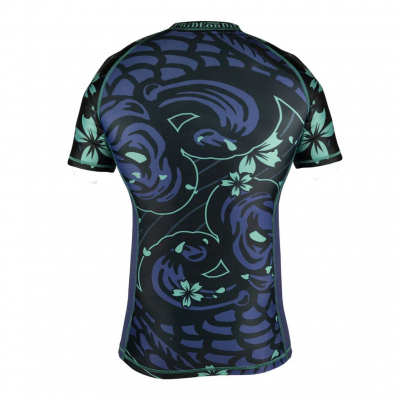 Pride Or Die Survival Of The Fittest Rashguard S/S Nero-Viola