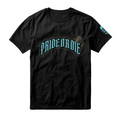 Pride Or Die Survival Of The Fittest T-shirt Preto