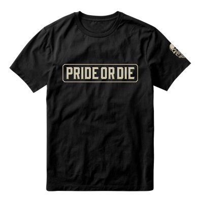 Pride Or Die Wolfpack V.2 T-shirt Negro