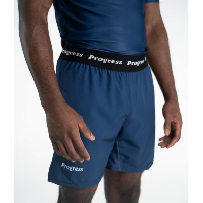 Progress Jiu Jitsu Academy Board Shorts Azul Marino