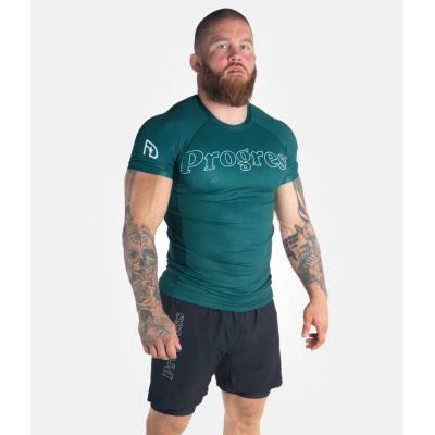 Progress Jiu Jitsu Classico Rashguard Verde