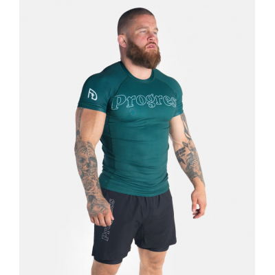 Progress Jiu Jitsu Classico Rashguard Verde