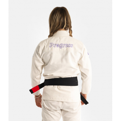 Progress Jiu Jitsu Eira Gi Blanco-Morado