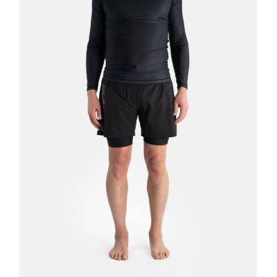 Progress Jiu Jitsu Flex Hybrid Shorts Nero