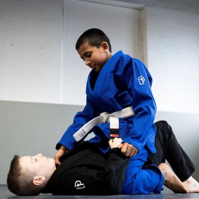 Progress Jiu Jitsu Kids Academy Gi Azul