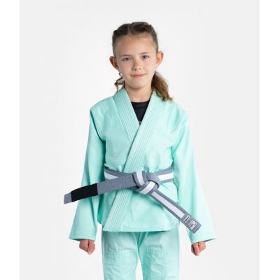 Progress Jiu Jitsu Kids Academy Gi Teal Turquesa