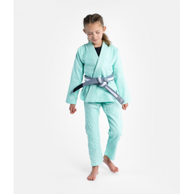 Progress Jiu Jitsu Kids Academy Gi Teal Turquesa