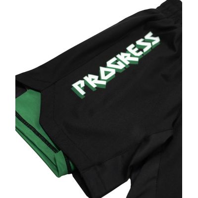 Progress Jiu Jitsu Kids Bengal Hybrid Shorts Black-Green