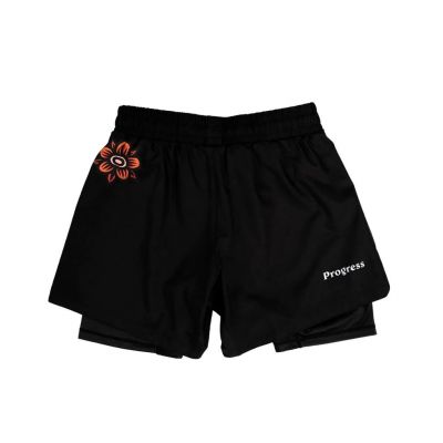 Progress Jiu Jitsu Mexicana Hybrid Shorts Preto