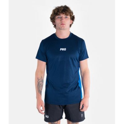 Progress Jiu Jitsu PRG Tech Tee Azul Marino-Azul