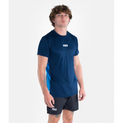 Progress Jiu Jitsu PRG Tech Tee Azul Marino-Azul