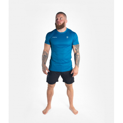 Progress Jiu Jitsu Rolling Tee Blu