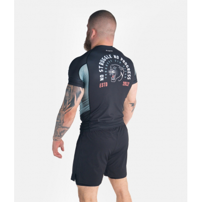 Progress Jiu Jitsu The Panther Rashguard Black