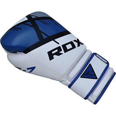 RDX Boxing Gloves BGR-F7 White-Blue