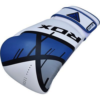 RDX Boxing Gloves BGR-F7 White-Blue