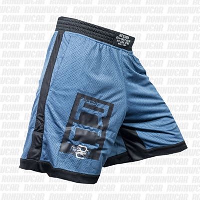 Reebok Combat Boxing Shorts Bleu