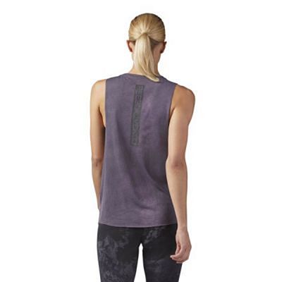 Reebok Combat SprayDye Tank Purple