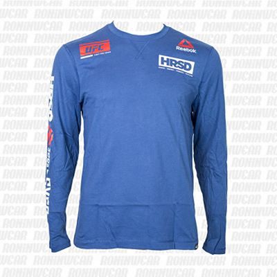 Reebok UFC Ultimate Fan LS T-shirt Blue