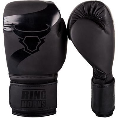Ringhorns Charger Boxing Gloves Black-Black