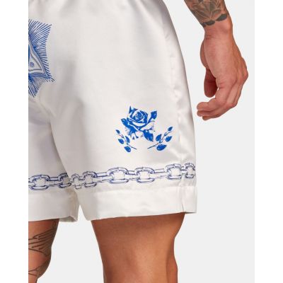 RVCA X Everlast Benjamin Jeanjean Boxing Shorts White