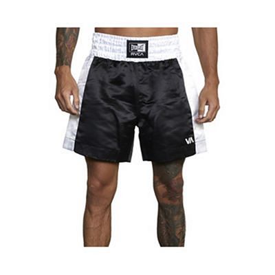 RVCA Everlast Boxing Short Negro-Blanco