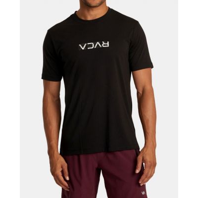 RVCA Layer Flip T-Shirt Nero