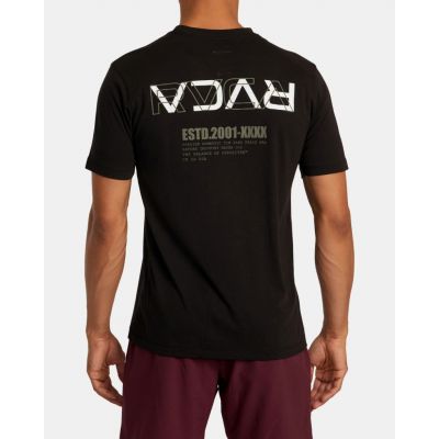 RVCA Layer Flip T-Shirt Preto