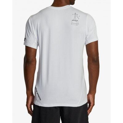 RVCA Luke P Vent T-shirt Blanco-Negro