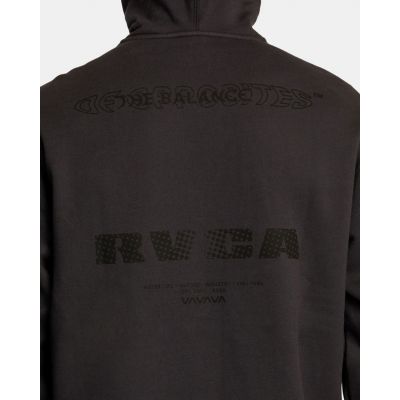 RVCA Radiate Hoodie Schwarz-Schwarz