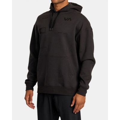 RVCA Radiate Hoodie Schwarz-Schwarz