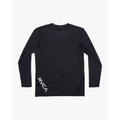 RVCA Sport Vent L/S Negro-Blanco