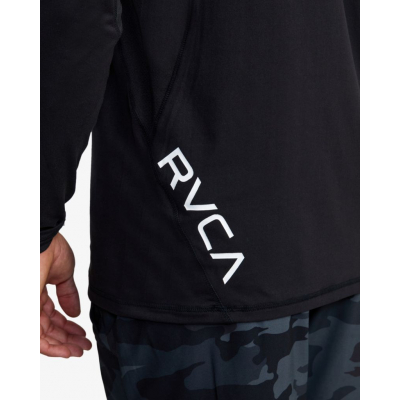 RVCA Sport Vent L/S Negro-Blanco