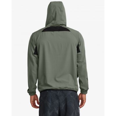 RVCA VA Sport Yogger Mens Windbreaker Jacket Verde