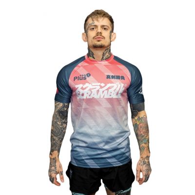 Scramble Dorai Training Top Rojo-Azul Marino