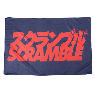 Scramble Logo Towel Mörkblå