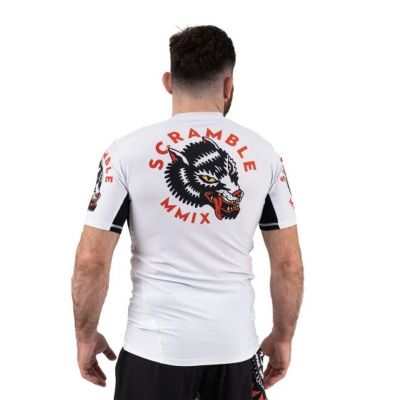 Scramble Okami Rashguard White